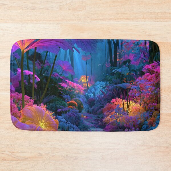 Item preview, Psychedelic tropical rainforest designed and sold by dcrc.