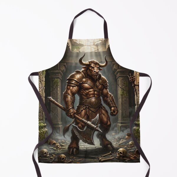 Item preview, Minotaur Warrior in Dark Dungeon Labyrinth designed and sold by Utopian-Magic.