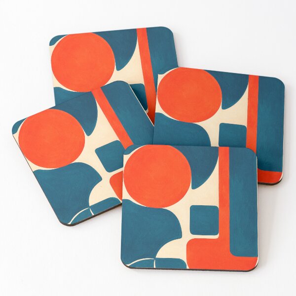 Item preview, Tropical Circles Abstract Composition designed and sold by pamelastasczak.