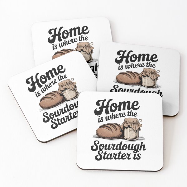 Item preview, Home Is Where the Sourdough Starter Is Bread Baking Design designed and sold by DariaOltes.