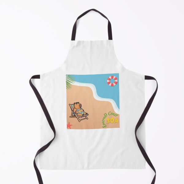 Item preview, Cute Capybara Chilling in the Chair in Walton County, FL. Emerald Coast Shirt. Rosemary Beach. Alys Beach. 30A. designed and sold by ShrimpAndGrits.