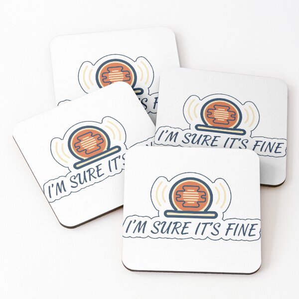 Item preview, "I'm Sure It's Fine" Funny Disaster Meme Graphic - Relatable Chaotic Energy Art - Sarcastic Stressed Out Design designed and sold by BestChoiceService.