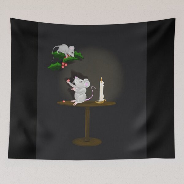 Item preview, Mice and Mistletoe  designed and sold by Nightflyer Art.