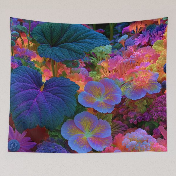 Item preview, Psychedelic tropical rainforest designed and sold by dcrc.