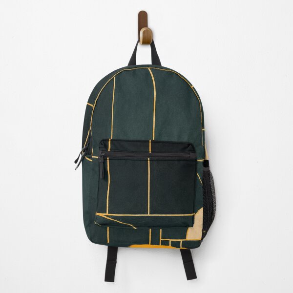 Item preview, Golden Lines in Deep Teal designed and sold by pamelastasczak.