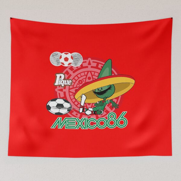 Item preview, PIQUE SPORTS MASCOT - MEXICO 86 - SOCCER WORLD CUP - D2 designed and sold by CuPensky.