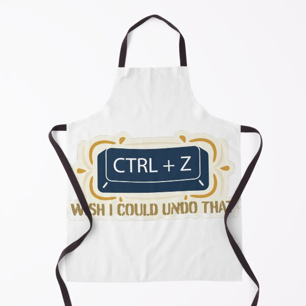 Item preview, "CTRL+Z Wish I Could Undo That" Funny Regret Graphic - Relatable Tech Humor Art - Sarcastic Error Design designed and sold by BestChoiceService.