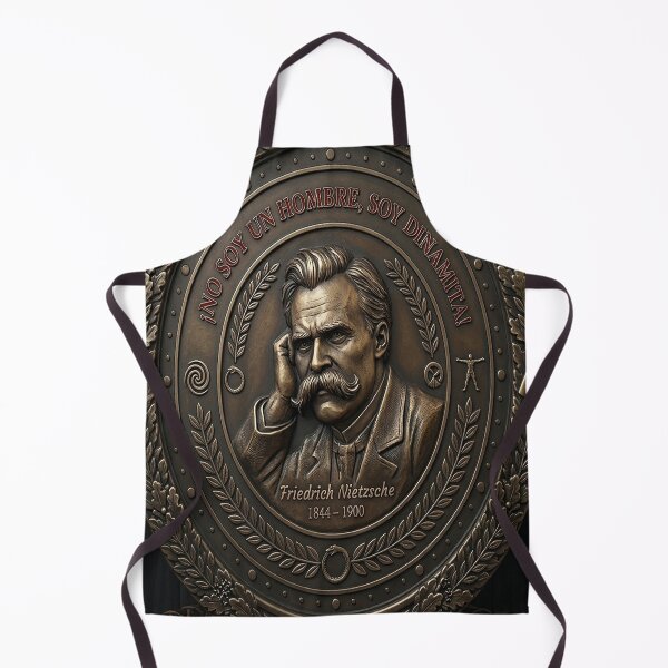 Item preview, Friedrich Nietzsche Retrato y Frases Célebres de Filosofía designed and sold by Alchemy Forge.