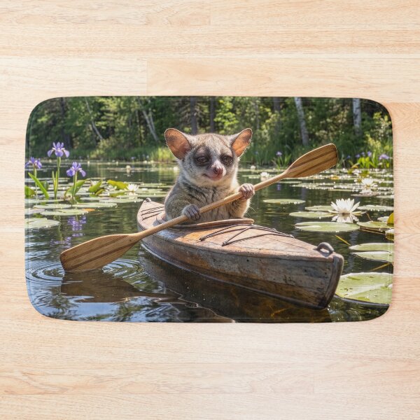 Item preview, Bush Baby Kayaks on an Idyllic Lake designed and sold by Tridentulus.