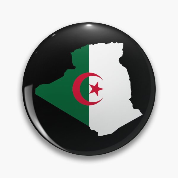 Item preview, Algeria Shaped Flag DZ designed and sold by shitpostee.