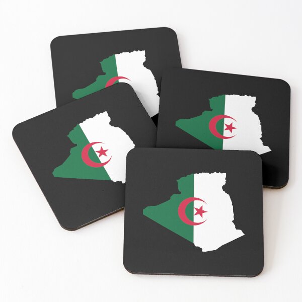 Item preview, Algeria Shaped Flag DZ designed and sold by shitpostee.