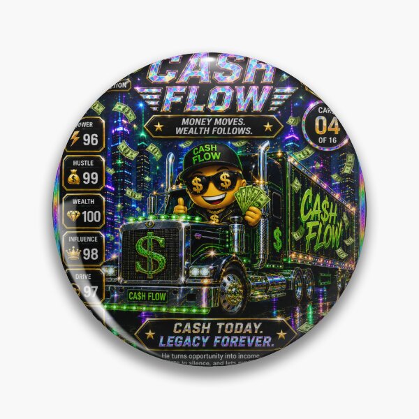Item preview, Kick Bling Emojis Collection  Cash Flow #4 Trading Card T-Shirt designed and sold by Accessgrantedco.