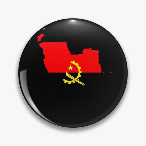 Item preview, Angola Shaped Flag AO designed and sold by shitpostee.