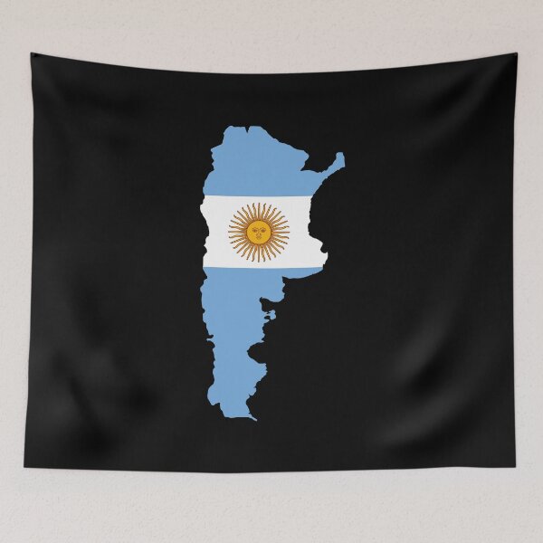 Item preview, Argentina Shaped Flag AR designed and sold by shitpostee.