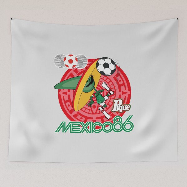 Item preview, PIQUE SPORTS MASCOT - MEXICO 86 - SOCCER WORLD CUP - D3 designed and sold by CuPensky.