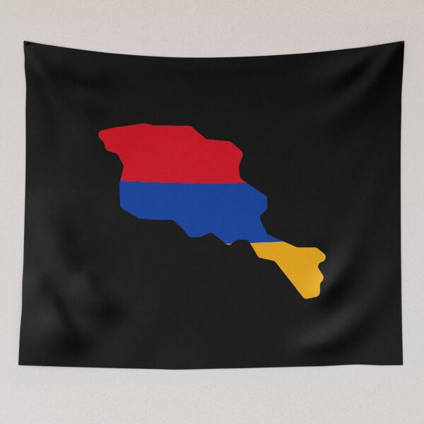 Item preview, Armenia Shaped Flag AM designed and sold by shitpostee.