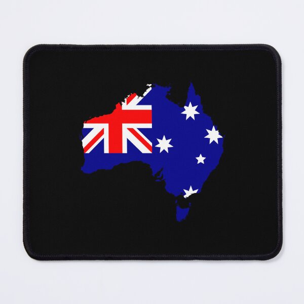 Item preview, Australia Shaped Flag AU designed and sold by shitpostee.