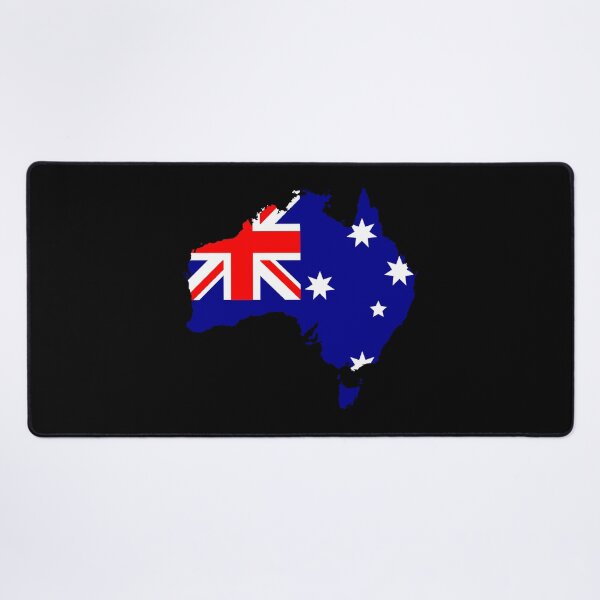Item preview, Australia Shaped Flag AU designed and sold by shitpostee.