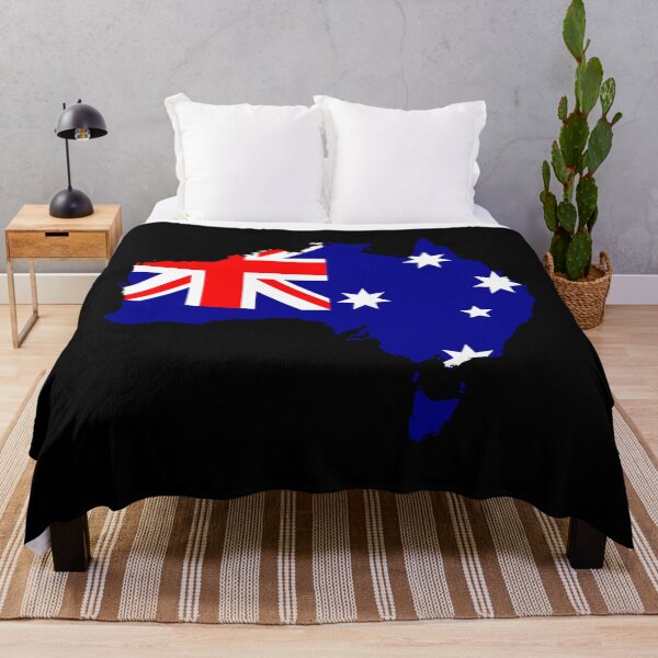 Item preview, Australia Shaped Flag AU designed and sold by shitpostee.