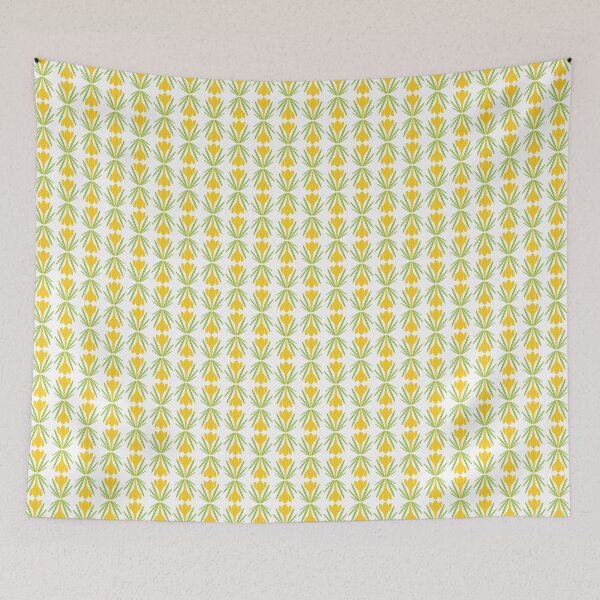 Item preview, January 31st Birth Flower Yellow Spring crocus Pattern designed and sold by birthflower.