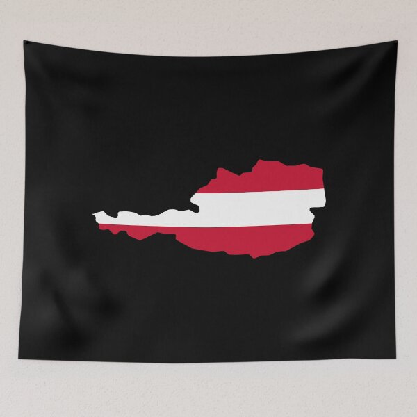 Item preview, Austria Shaped Flag AT designed and sold by shitpostee.