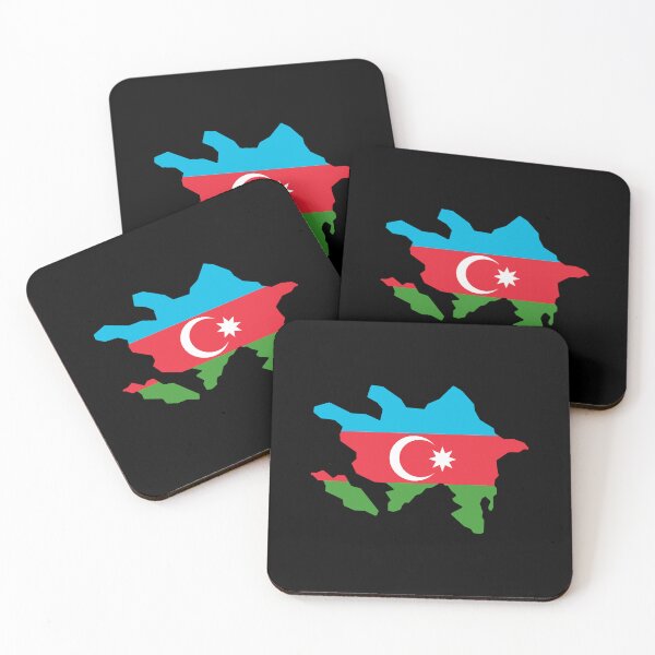 Item preview, Azerbaijan Shaped Flag AZ designed and sold by shitpostee.