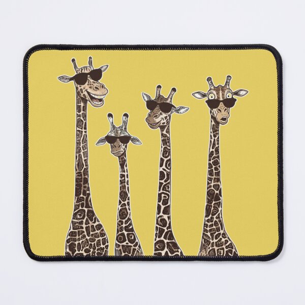 Item preview, What Was That Down There? – Funny Tall Giraffe Cartoon designed and sold by UUniqueIImprint.