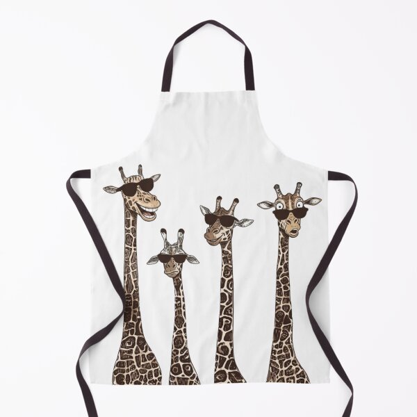 Item preview, What Was That Down There? – Funny Tall Giraffe Cartoon designed and sold by UUniqueIImprint.