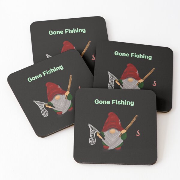 Item preview, Gnome, Gone Fishing designed and sold by Nightflyer Art.
