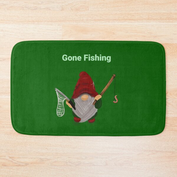 Item preview, Gnome, Gone Fishing designed and sold by Nightflyer Art.