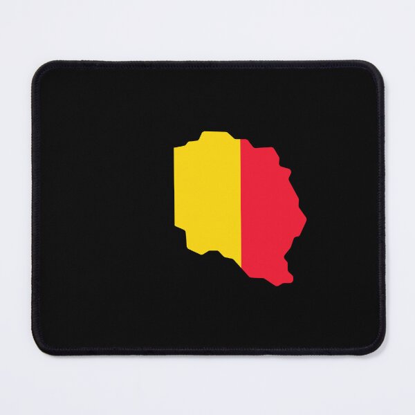 Item preview, Belgium Shaped Flag BE designed and sold by shitpostee.