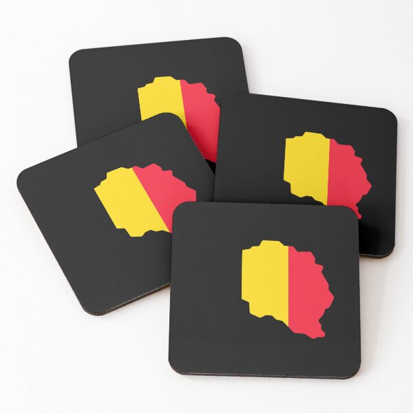 Item preview, Belgium Shaped Flag BE designed and sold by shitpostee.