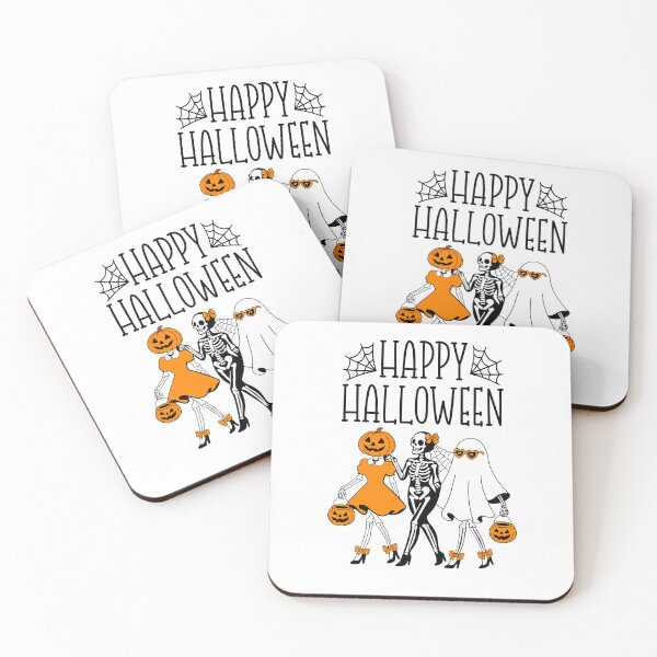 Item preview, Happy Halloween Cute Girly Costumes Trick or Treat designed and sold by The Retromotel.