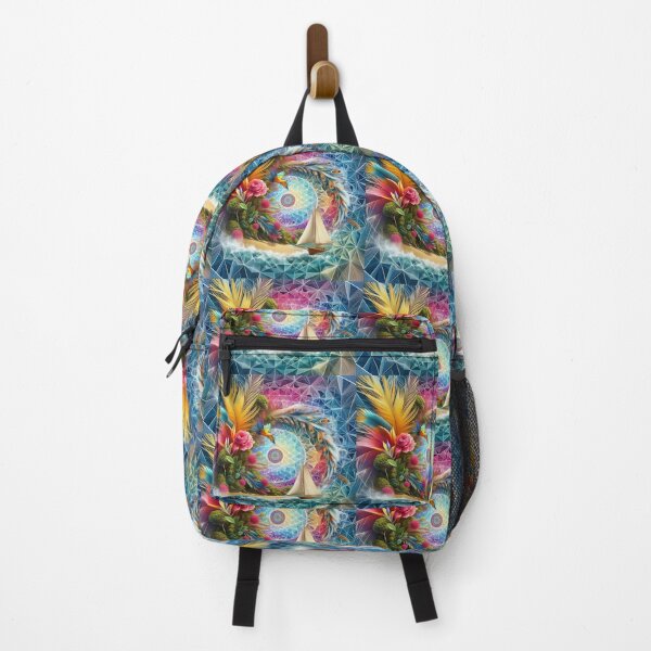 Item preview, Psychedelic Tropical Sail designed and sold by Elemental Visions.
