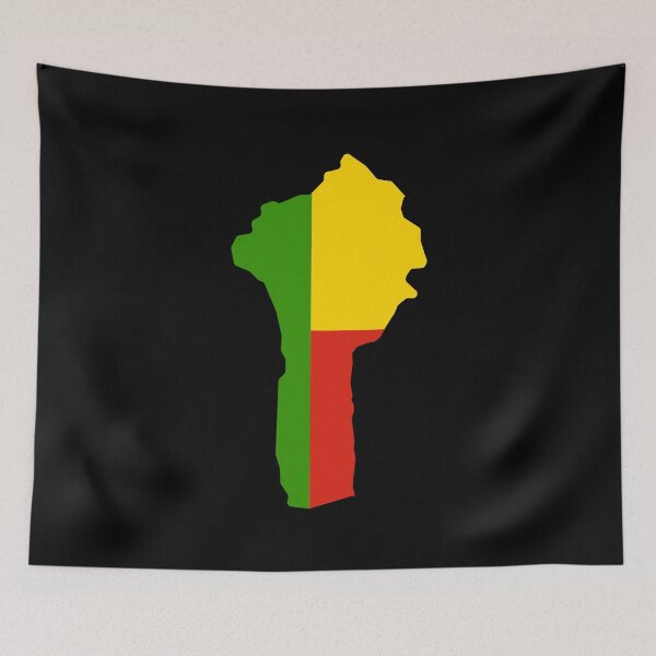Item preview, Benin Shaped Flag BJ designed and sold by shitpostee.