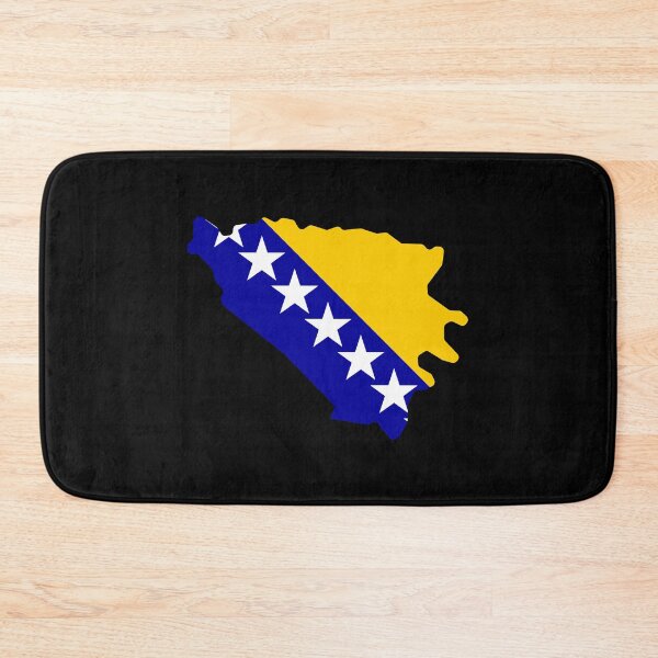 Item preview, Bosnia And Herzegovina Shaped Flag BA designed and sold by shitpostee.