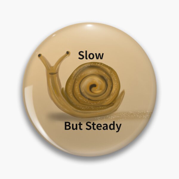 Item preview, Snail, Slow but Steady designed and sold by Nightflyer Art.