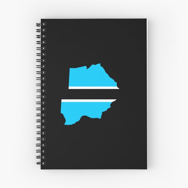Item preview, Botswana Shaped Flag BW designed and sold by shitpostee.