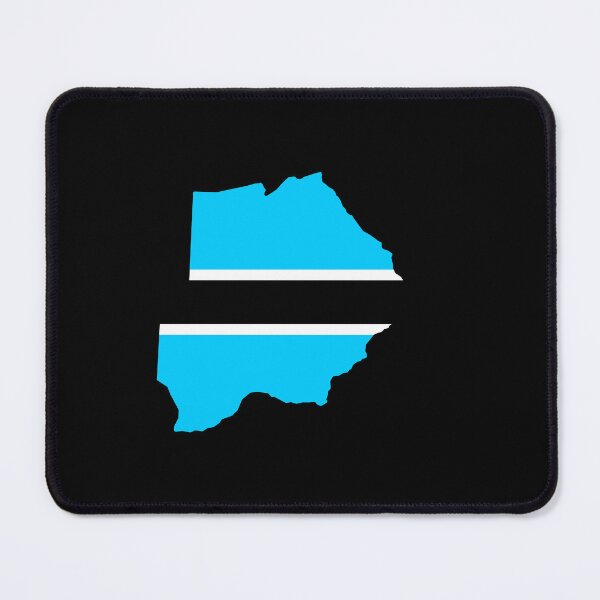 Item preview, Botswana Shaped Flag BW designed and sold by shitpostee.