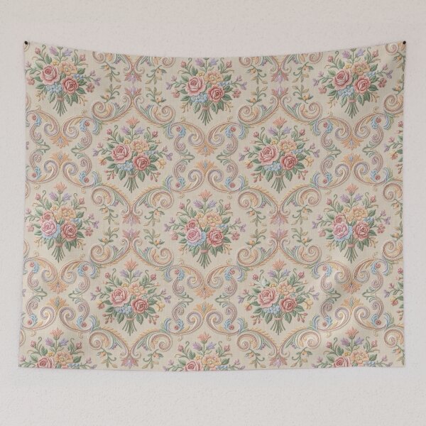 Item preview, Vintage Pastel Floral Seamless Pattern designed and sold by FashioonTrends.