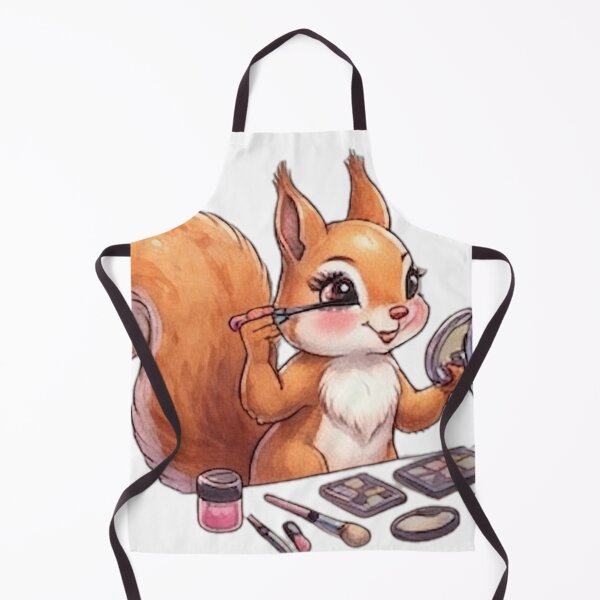 Item preview, Makeup Artist Squirrel designed and sold by DailyDoodlesBySumbul.