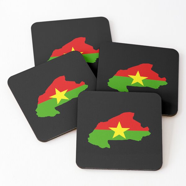 Item preview, Burkina Faso Shaped Flag BF designed and sold by shitpostee.