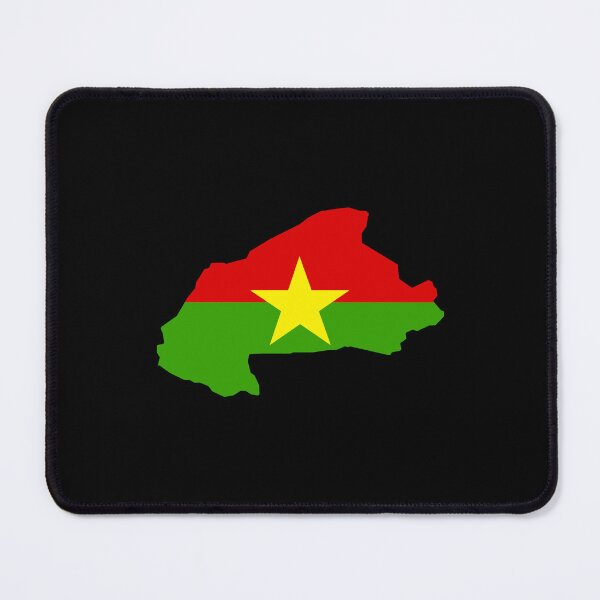 Item preview, Burkina Faso Shaped Flag BF designed and sold by shitpostee.