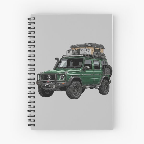 Item preview, Custom Mercedes-Benz G550 Adventure Green Overland SUV Illustration designed and sold by Motorline44.