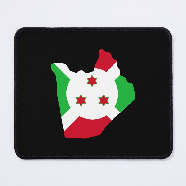 Item preview, Burundi Shaped Flag BI designed and sold by shitpostee.