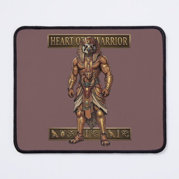 Item preview, Heart of a Warrior: Horus Ancient Egyptian Mythology Art designed and sold by ShadowArtEG.