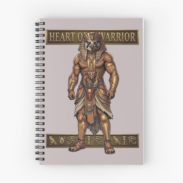 Item preview, Heart of a Warrior: Horus Ancient Egyptian Mythology Art designed and sold by ShadowArtEG.
