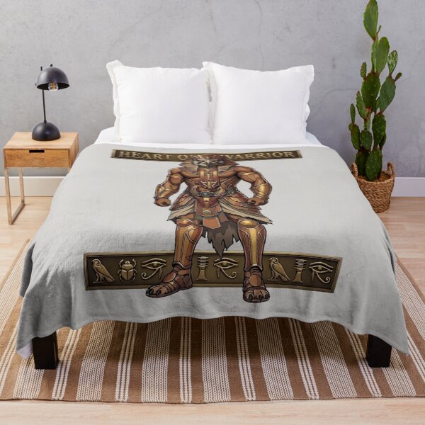 Item preview, Heart of a Warrior: Horus Ancient Egyptian Mythology Art designed and sold by ShadowArtEG.