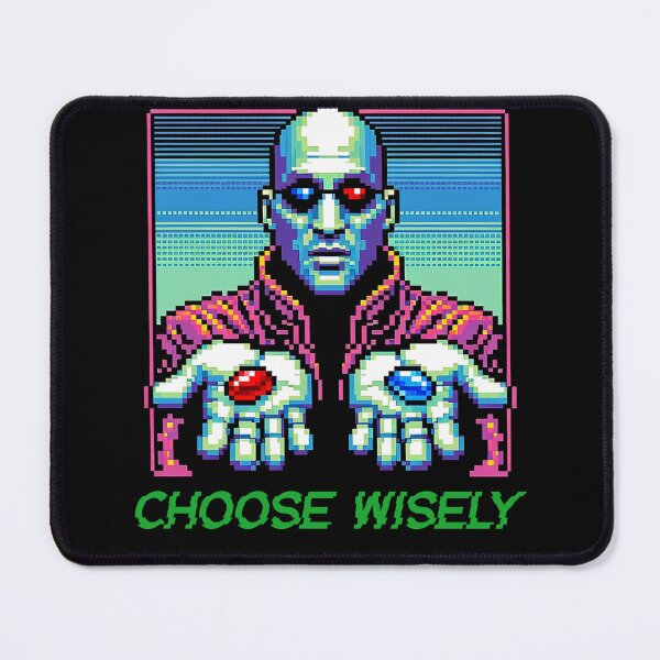 Item preview, Red or Blue Pill Movie Tee designed and sold by FreakNRetro.