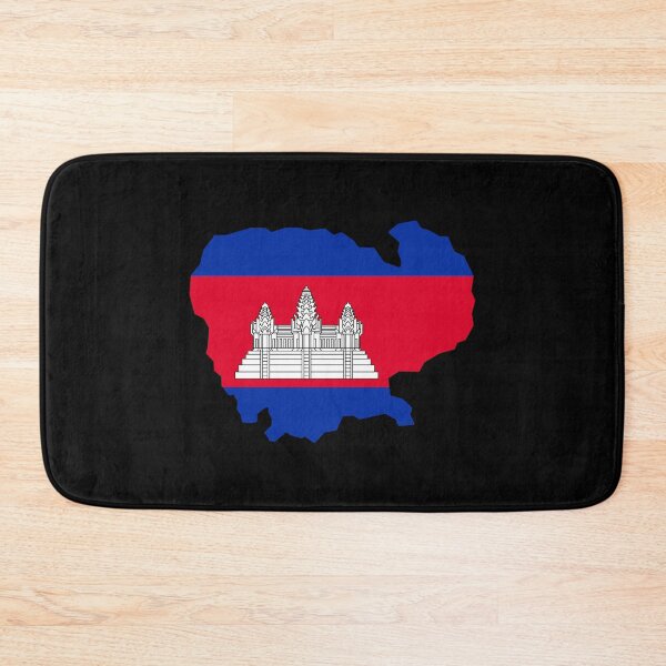 Item preview, Cambodia Shaped Flag KH designed and sold by shitpostee.
